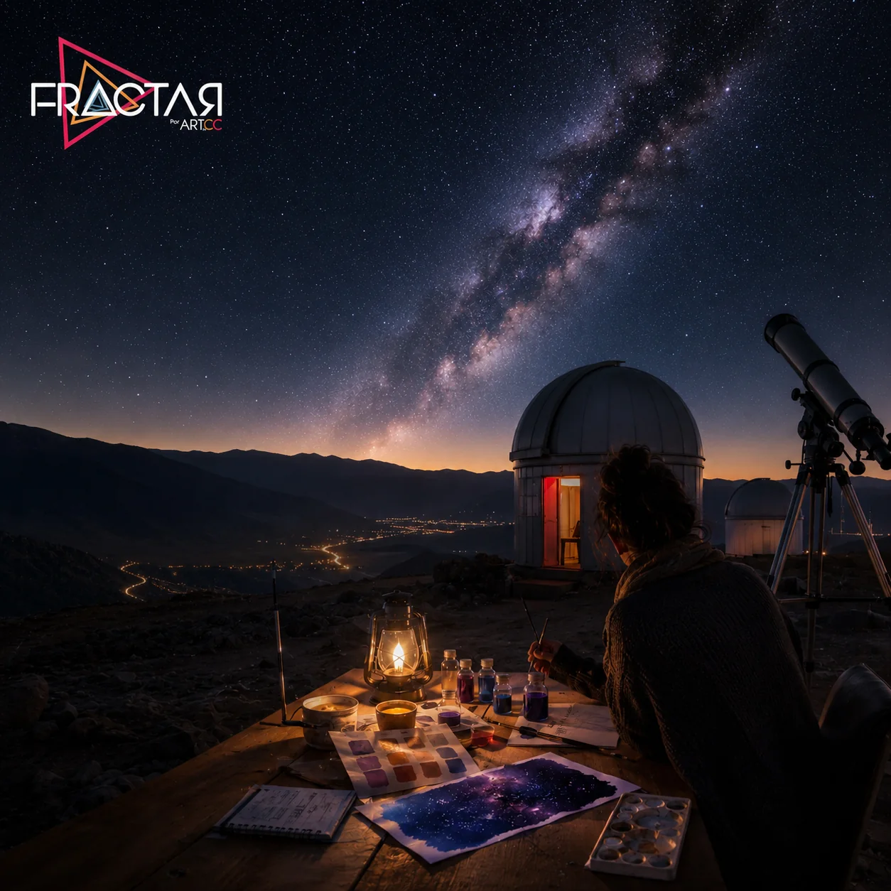 Experiencia creativa de observación astronómica en Coquimbo