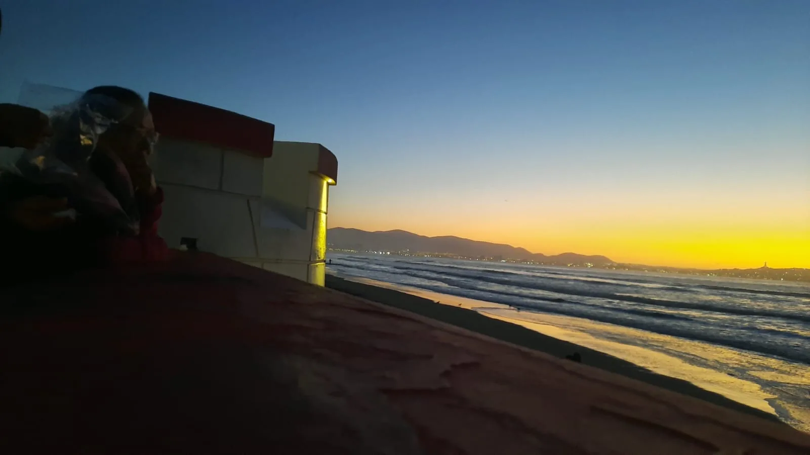 Costa de Coquimbo al atardecer