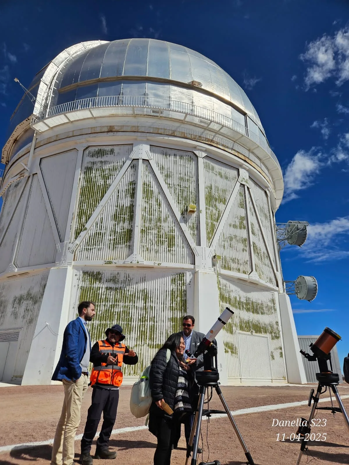 Visita guiada a un observatorio astronómico